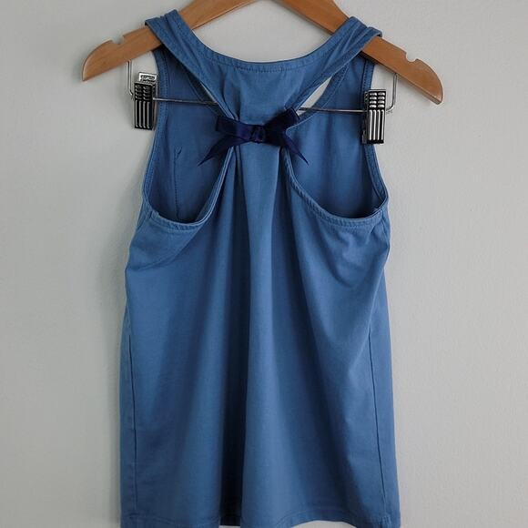 Hanna Andersson Girl's Summer Bundle Green Blue Dress Shirt Tank Size 6-7 - Picture 7 of 16